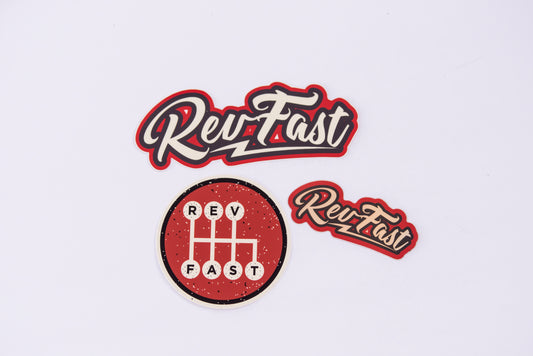 RevFast Sticker Set