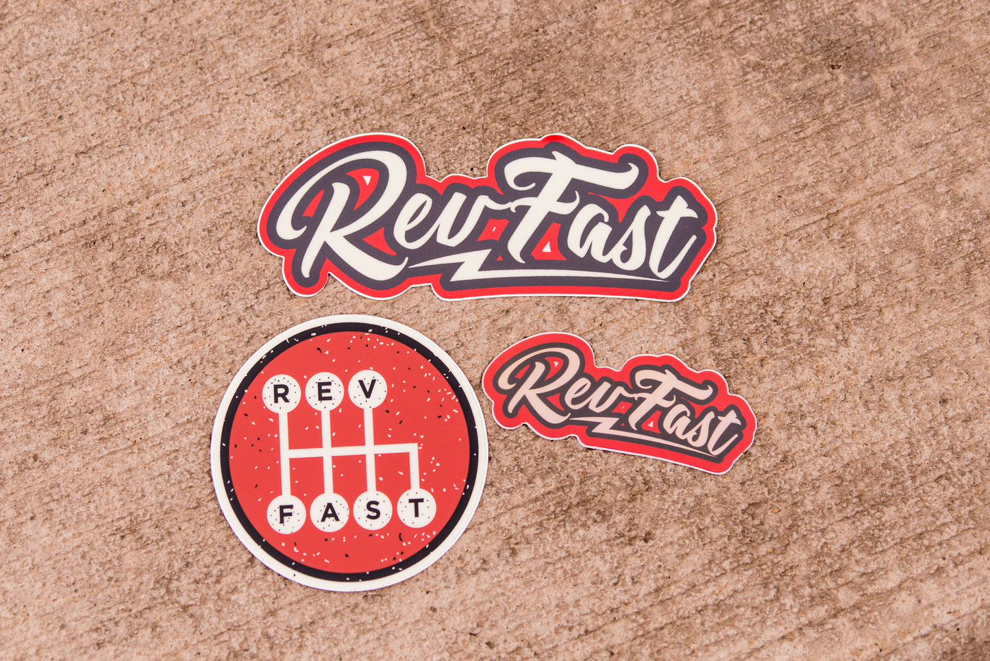 RevFast Sticker Set